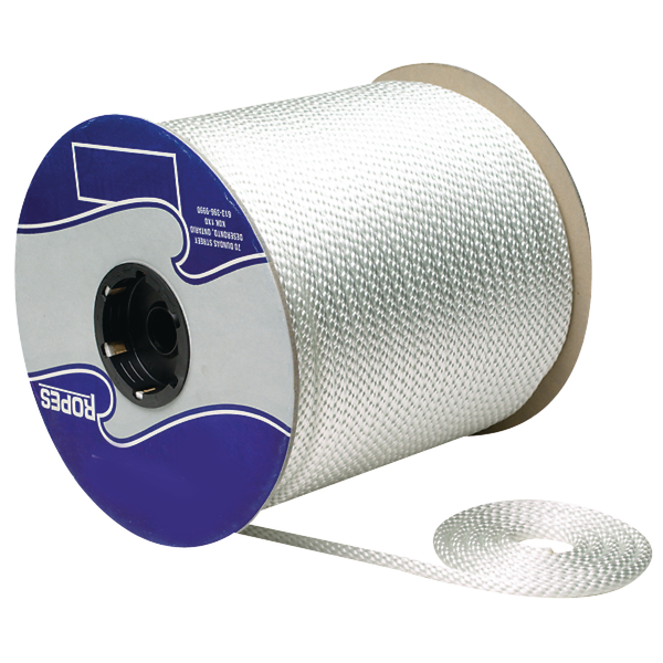 Seachoice Sld Brd Nylon -White-1/8 X 1000 42880